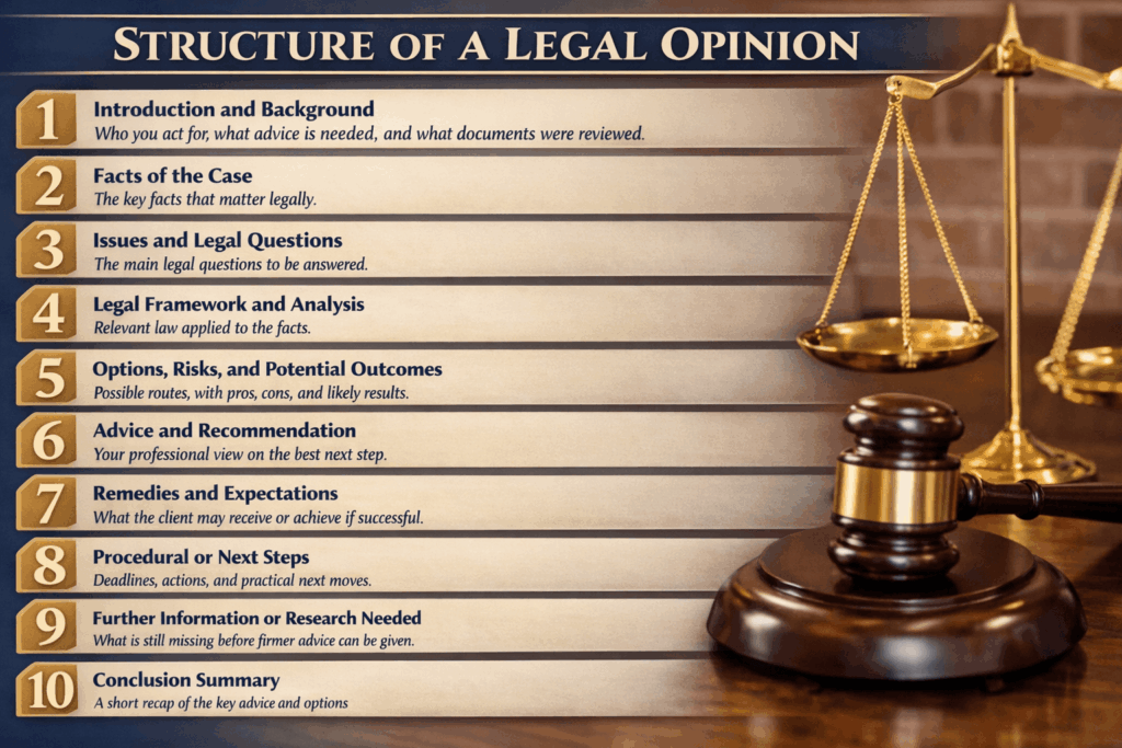 Structure of a Legal Opinion